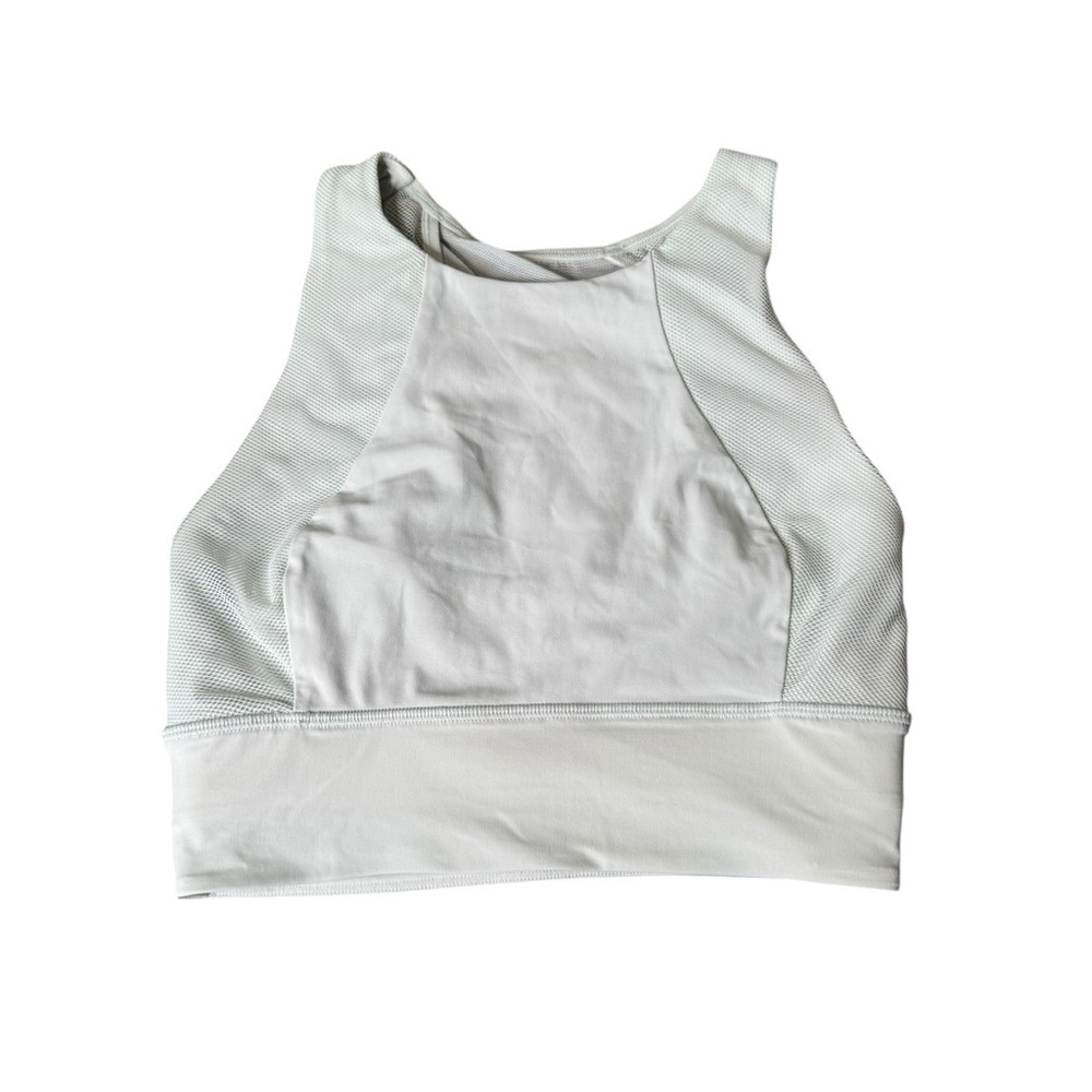 Lululemon Set Challenger Sports Bra Island Mist Light Green Size 4 N8